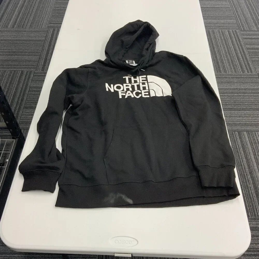 The North Face Men's Pullover Hoodie Black/White XL